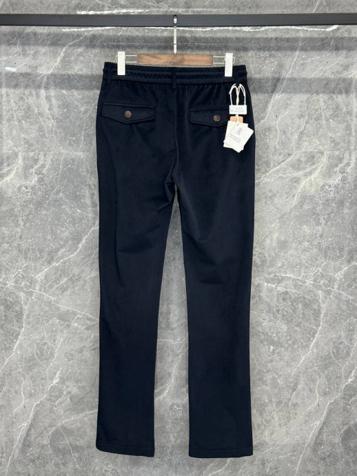 Брюки Brunello Cucinelli вельвет 19213 2