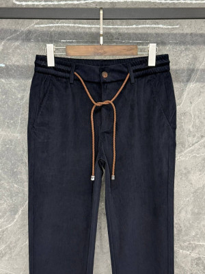 Брюки Brunello Cucinelli вельвет 19213 2