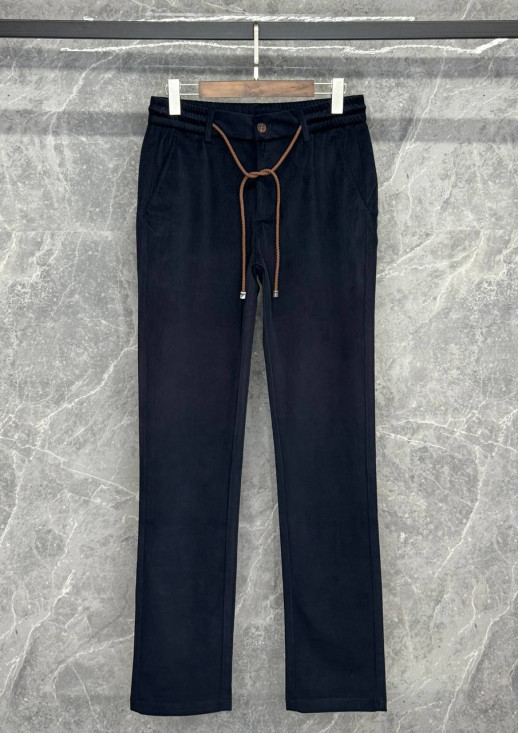 Брюки Brunello Cucinelli вельвет 19213 2