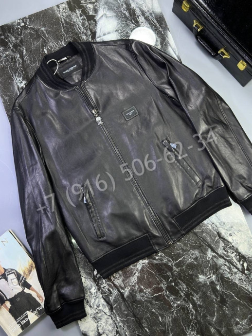 Кожаная куртка Dolce & Gabbana 22658