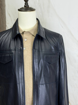 Кожаная куртка Franck Nomani 6399