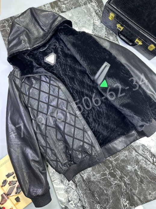 Кожаная куртка Philipp Plein 23774