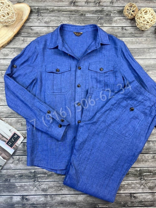 Льняной костюм Loro Piana 14073