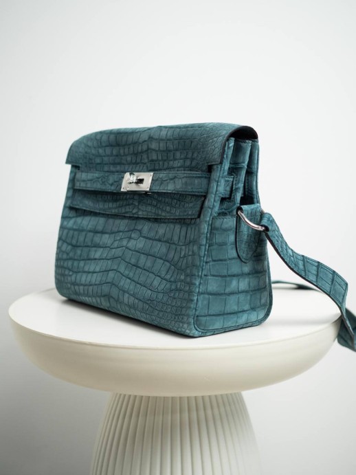 Сумка Hermes из кожи нильского крокодила 27009 2