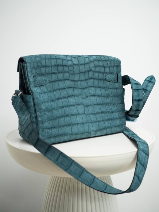 Сумка Hermes из кожи нильского крокодила 27009 2