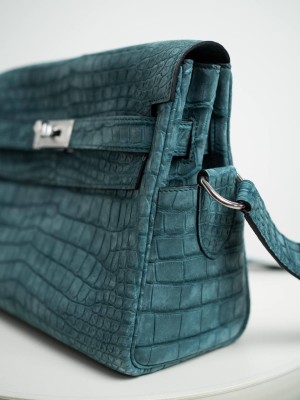Сумка Hermes из кожи нильского крокодила 27009 2