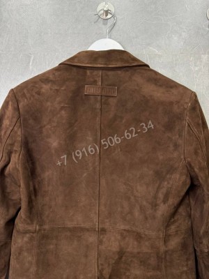 Замшевая куртка-пиджак MIU MIU 34828