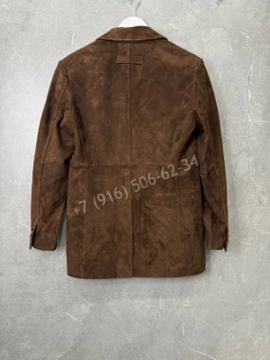 Замшевая куртка-пиджак MIU MIU 34828