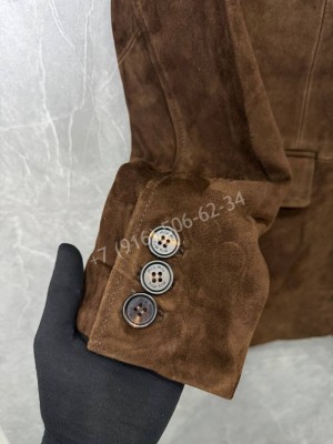 Замшевая куртка-пиджак MIU MIU 34828