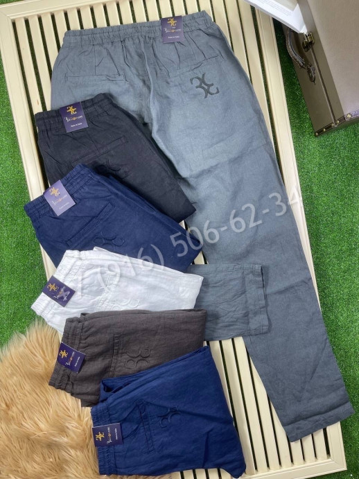 Льняные брюки Billionaire 15224