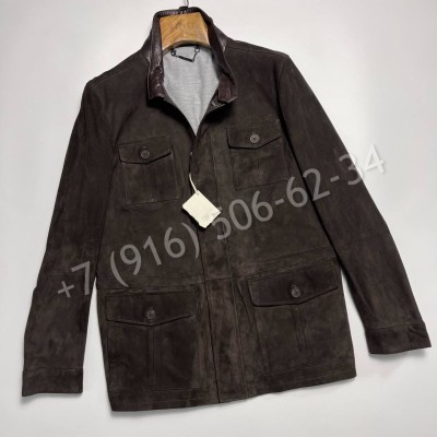 Замшевая куртка Brunello Cucinelli 26434