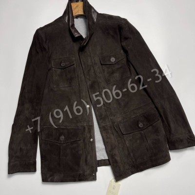 Замшевая куртка Brunello Cucinelli 26434