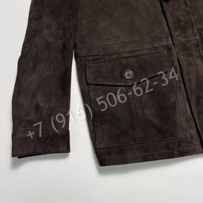 Замшевая куртка Brunello Cucinelli 26434