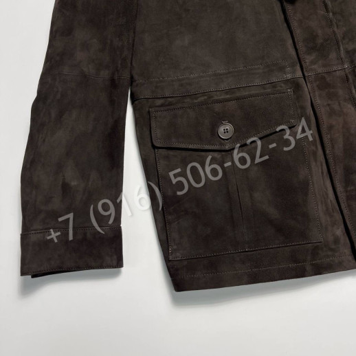 Замшевая куртка Brunello Cucinelli 26434