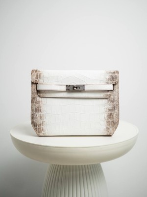 Клатч Hermes из кожи гималайского крокодила 27010