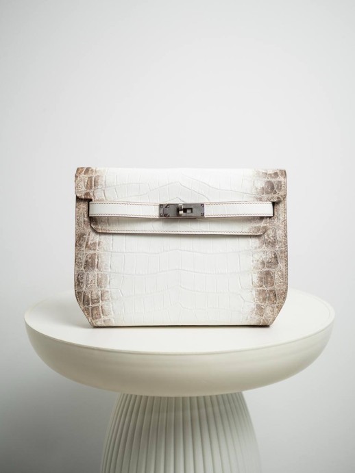 Клатч Hermes из кожи гималайского крокодила 27010