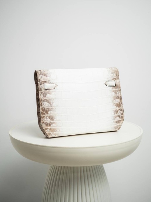 Клатч Hermes из кожи гималайского крокодила 27010