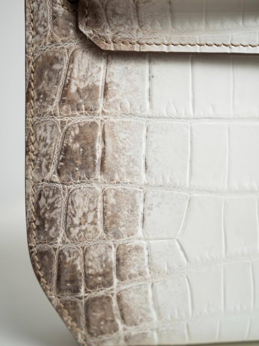 Клатч Hermes из кожи гималайского крокодила 27010