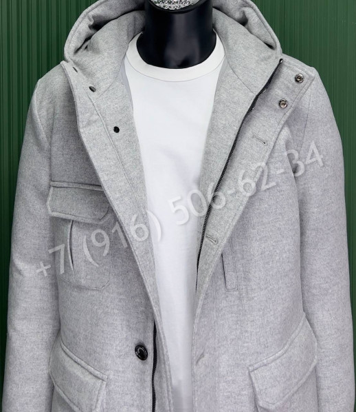 Куртка пуховик Loro Piana кашемир/шелк 24924