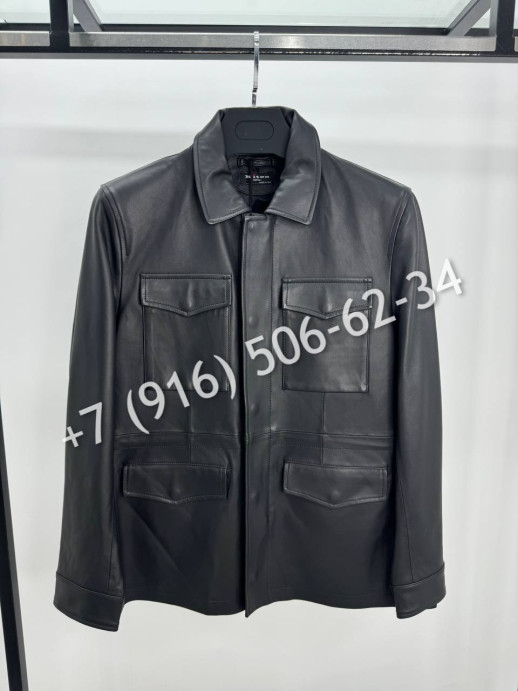 Кожаная куртка Kiton 34926 2