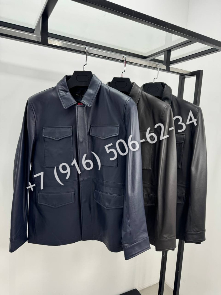 Кожаная куртка Kiton 34926 2