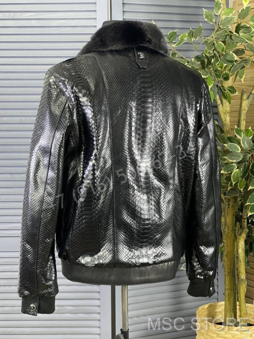 Куртка Stefano Ricci из кожи питона 9610