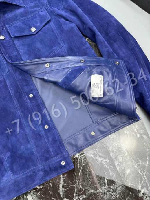 Замшевая куртка Brunello Cucinelli 31028