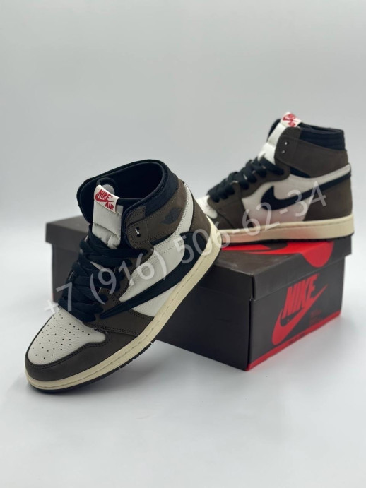 Кеды Jordan 1 Retro High Travis Scott - 100 21347