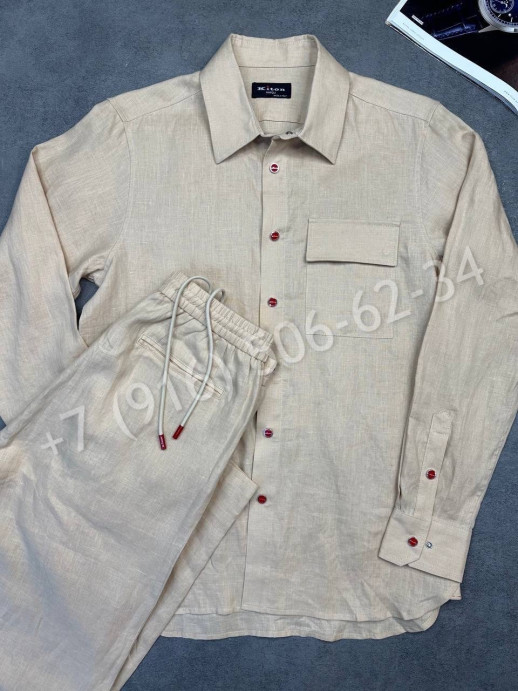 Прогулочный костюм KITON из льна 31938