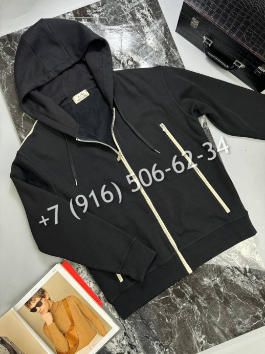 Толстовка на молнии Hermes утепленная 8857 1