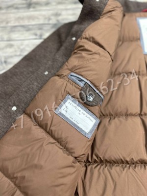 Пуховая куртка Brunello Cucinelli 24722