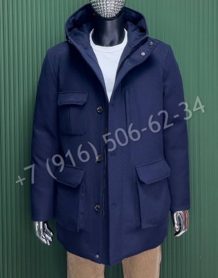Куртка пуховик Loro Piana кашемир/шелк 24925
