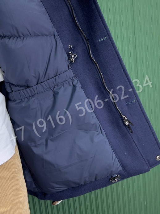 Куртка пуховик Loro Piana кашемир/шелк 24925