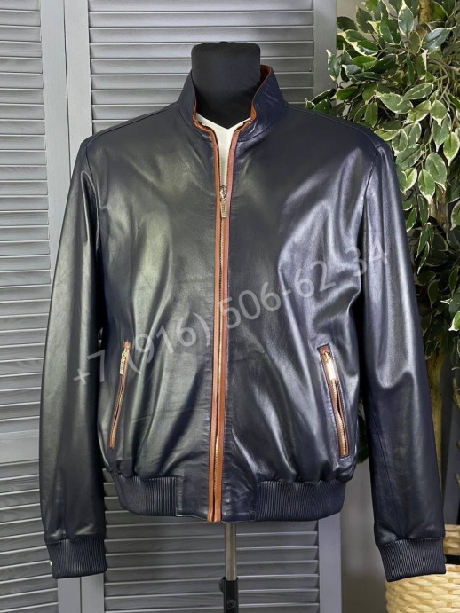 Кожаная куртка ZILLI 15117