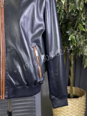 Кожаная куртка ZILLI 15117