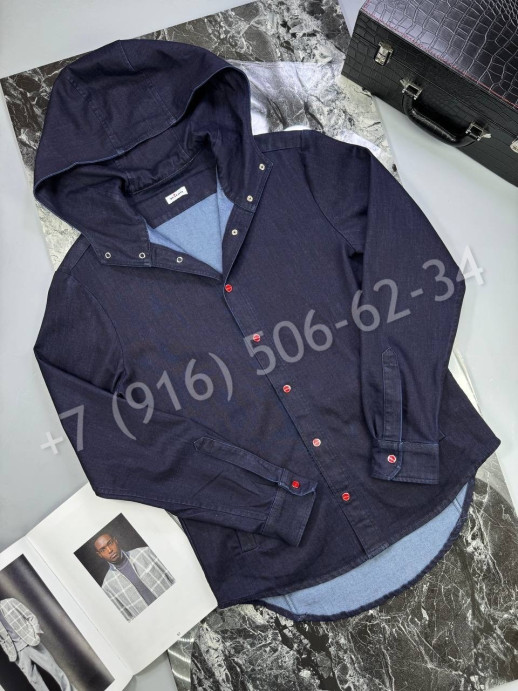 Рубашка джинсовая KITON 25430