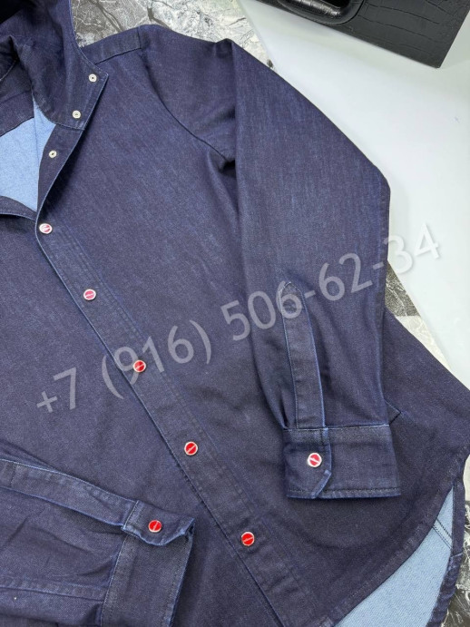 Рубашка джинсовая KITON 25430