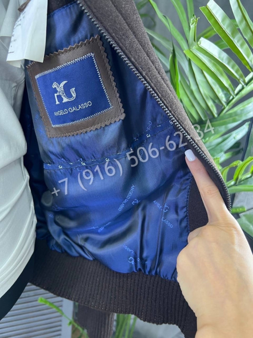 Кашемировая куртка Angelo Galasso 5425