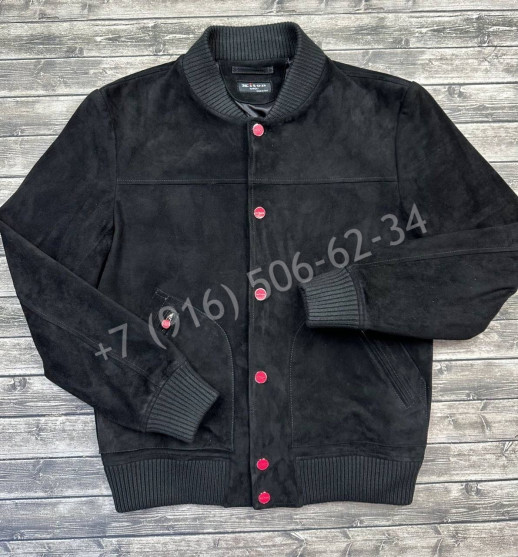 Замшевая куртка бомбер KITON 16237