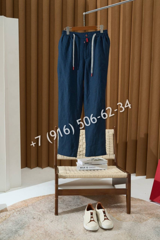 Брюки KITON лен 29875 3