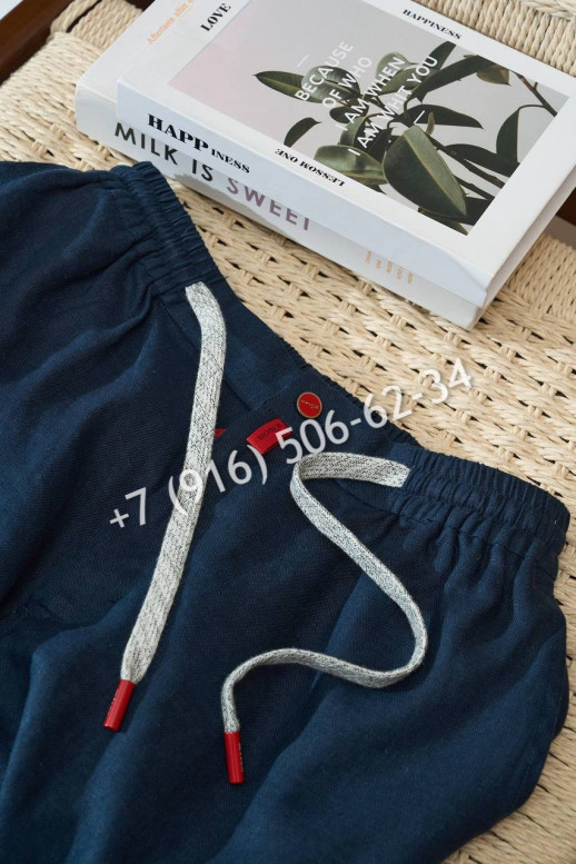 Брюки KITON лен 29875 3