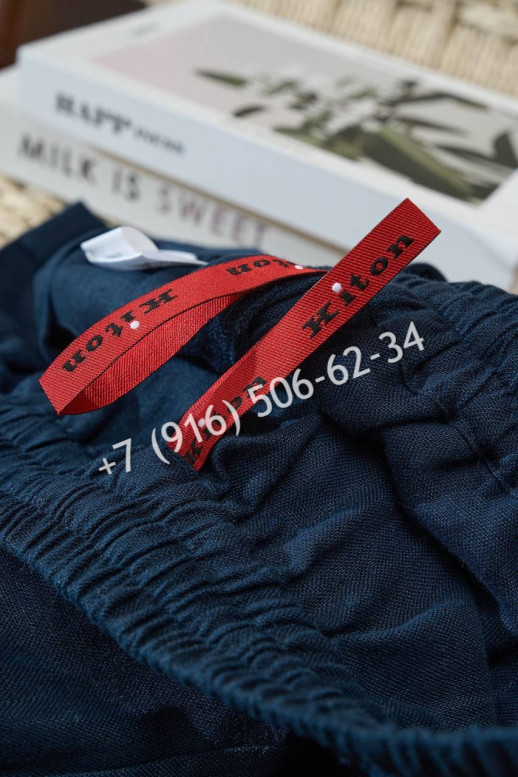 Брюки KITON лен 29875 3