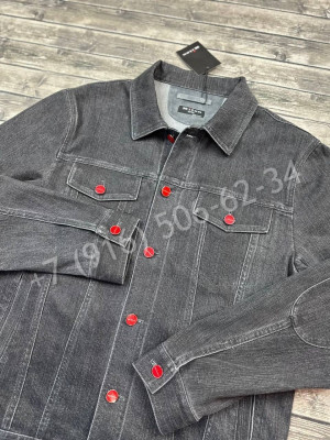 Двухсторонняя джинсовая куртка KITON 18347