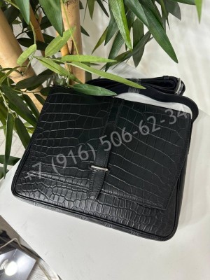 Сумка Hermes через пояс из кожи крокодила 21120