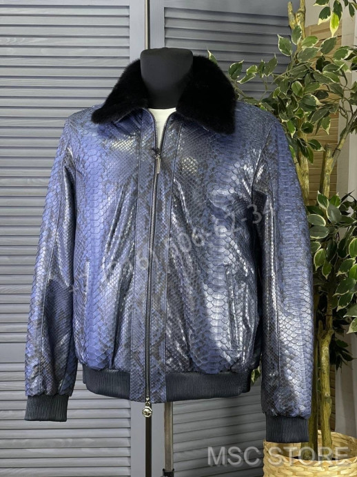 Куртка Stefano Ricci из кожи питона 9611