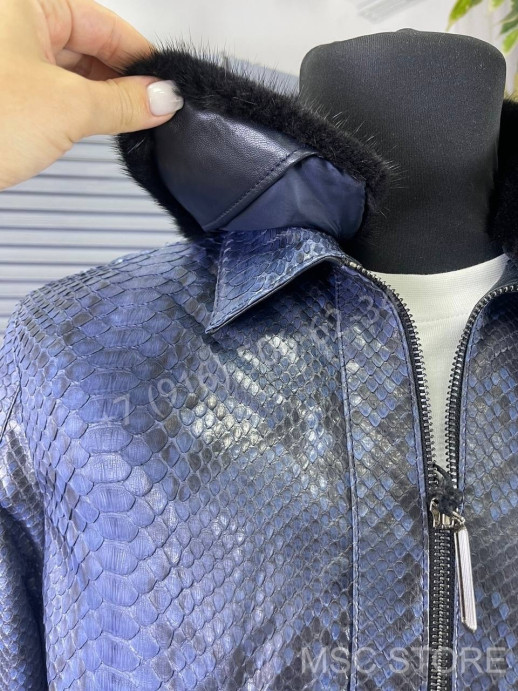 Куртка Stefano Ricci из кожи питона 9611