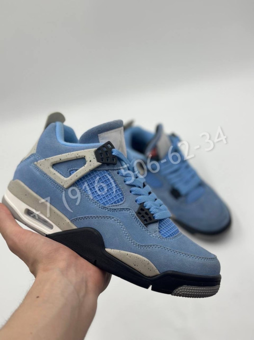 Кроссовки Jordan 4 Retro University Blue 21348