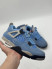 Кроссовки Jordan 4 Retro University Blue 21348
