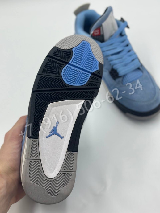 Кроссовки Jordan 4 Retro University Blue 21348
