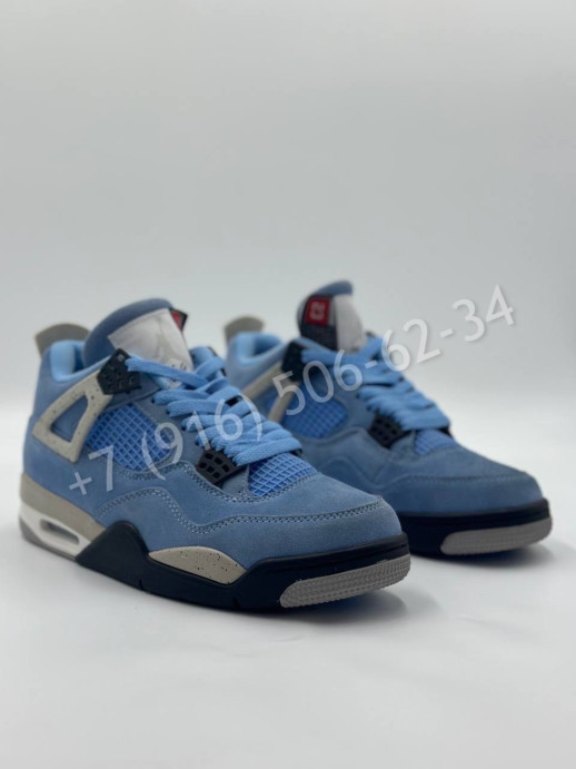 Кроссовки Jordan 4 Retro University Blue 21348